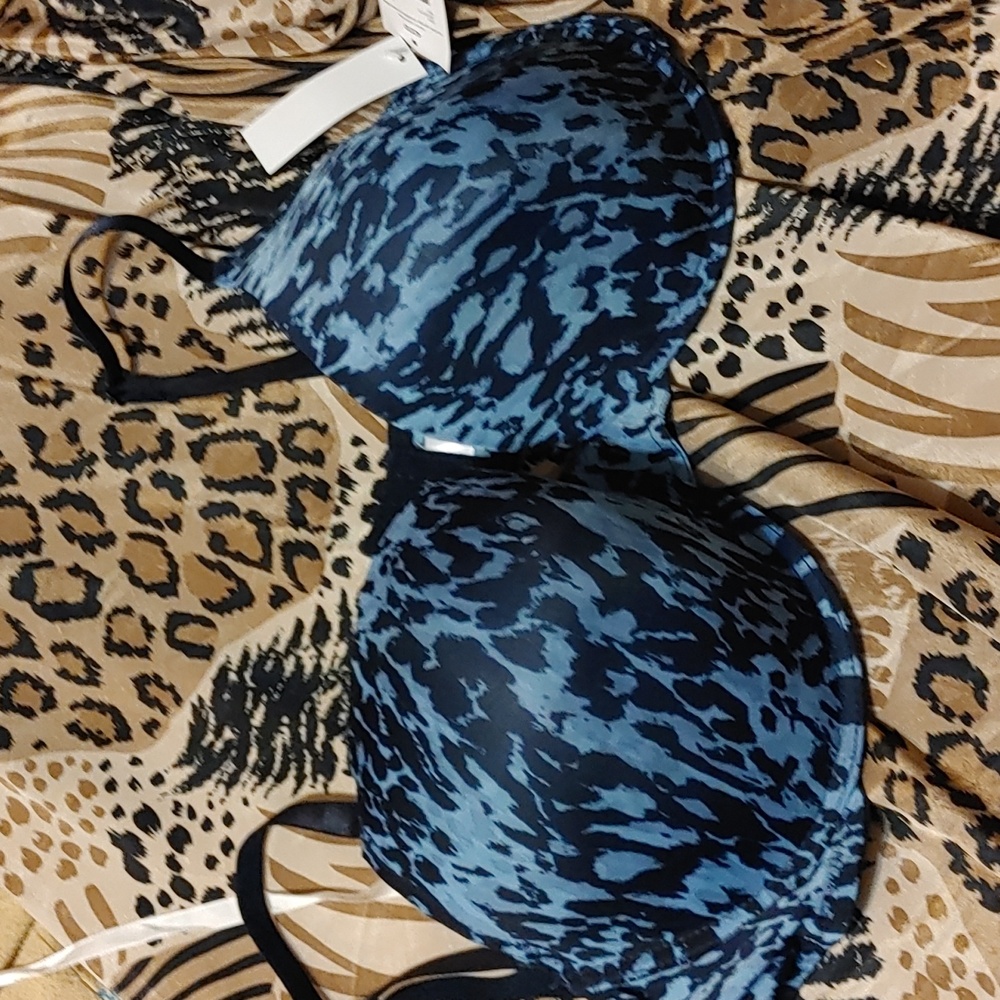 George Blue Camo Bra Sz 42DD